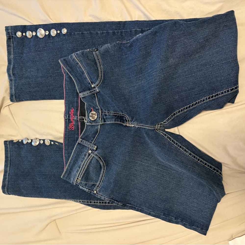 Wrangler Women's Boot Cut Jeans - Dark Blue